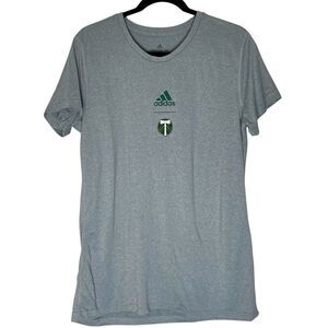 Adidas Men's Creator Tee T-Shirt Portland Timbers Gray MLS Soccer Size Large